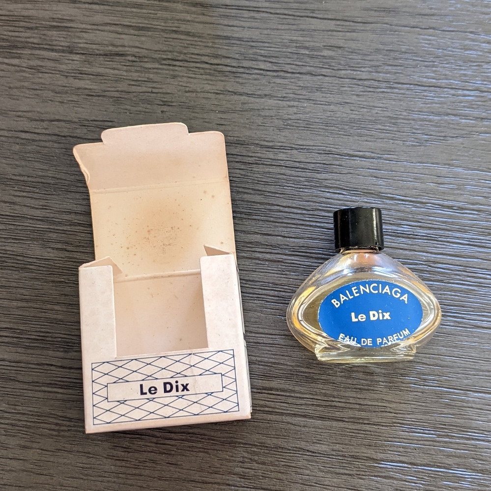 Vintage Balenciaga Le Dix Perfume